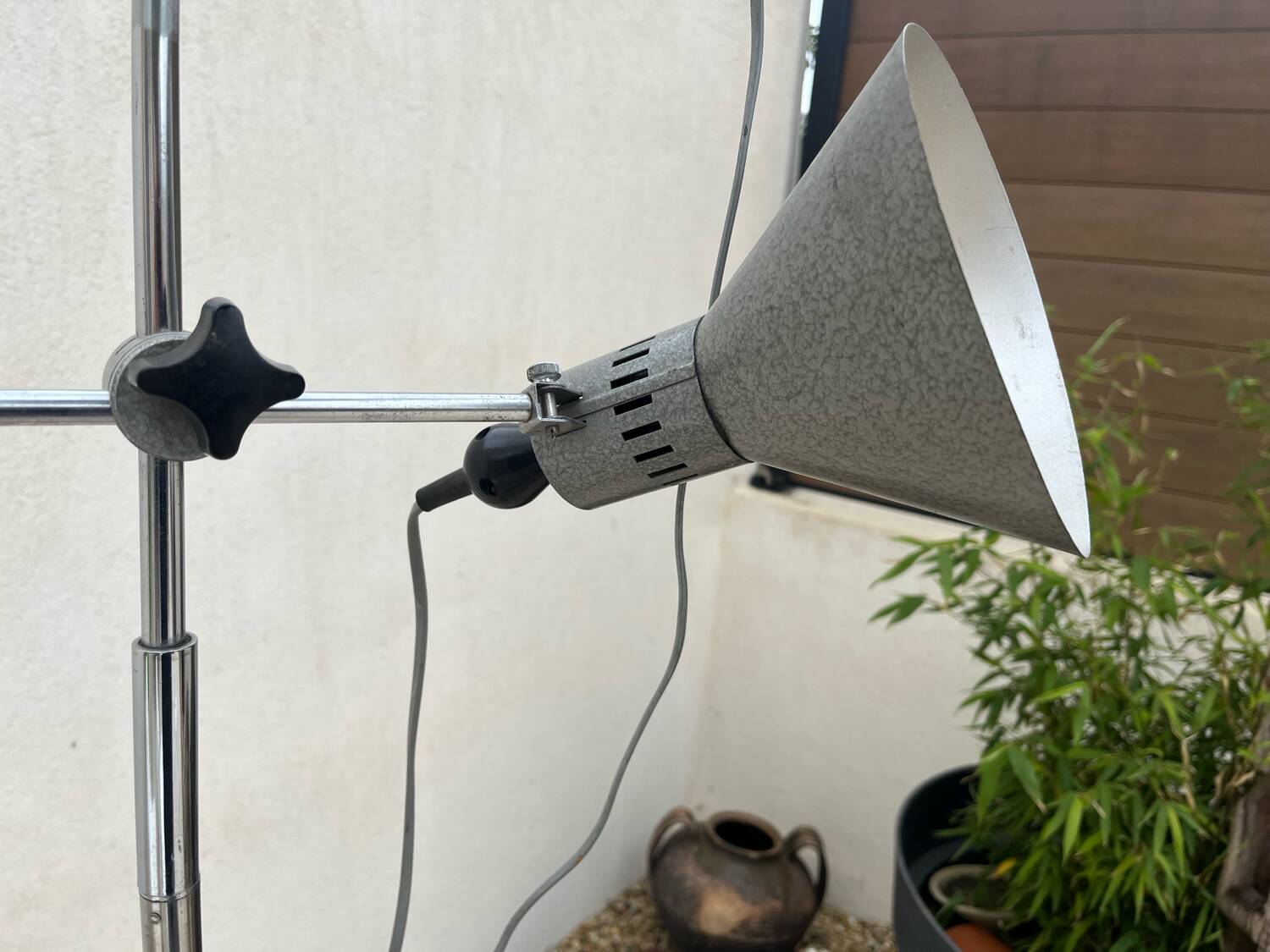 60s industrial floor lamp