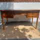 Green leather top desk