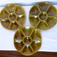 3 vintage oyster plates from Gien in porcelain 2106173
