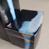 Vintage ceramic salt pepper mustard set