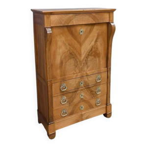 Secrétaire en noyer, - xixe