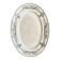 Oval ironstone dish from St Amand and Hamage, "Medallion" service