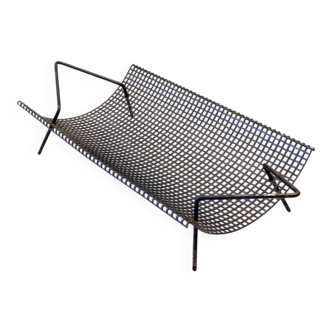 Mid-Century Modern Folded Metal Fruit Tray in the Style of Mathieu Matégot