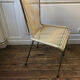Chaise scoubidou vintage