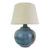 Ceramic ball lamp by Dany & Michel Woop in Grimaud, vintage