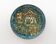 1970s Walter Lochmuller Fine Abstract Cloisonne Blue Enamel Dish