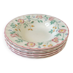 Lot de 6 assiettes churchill