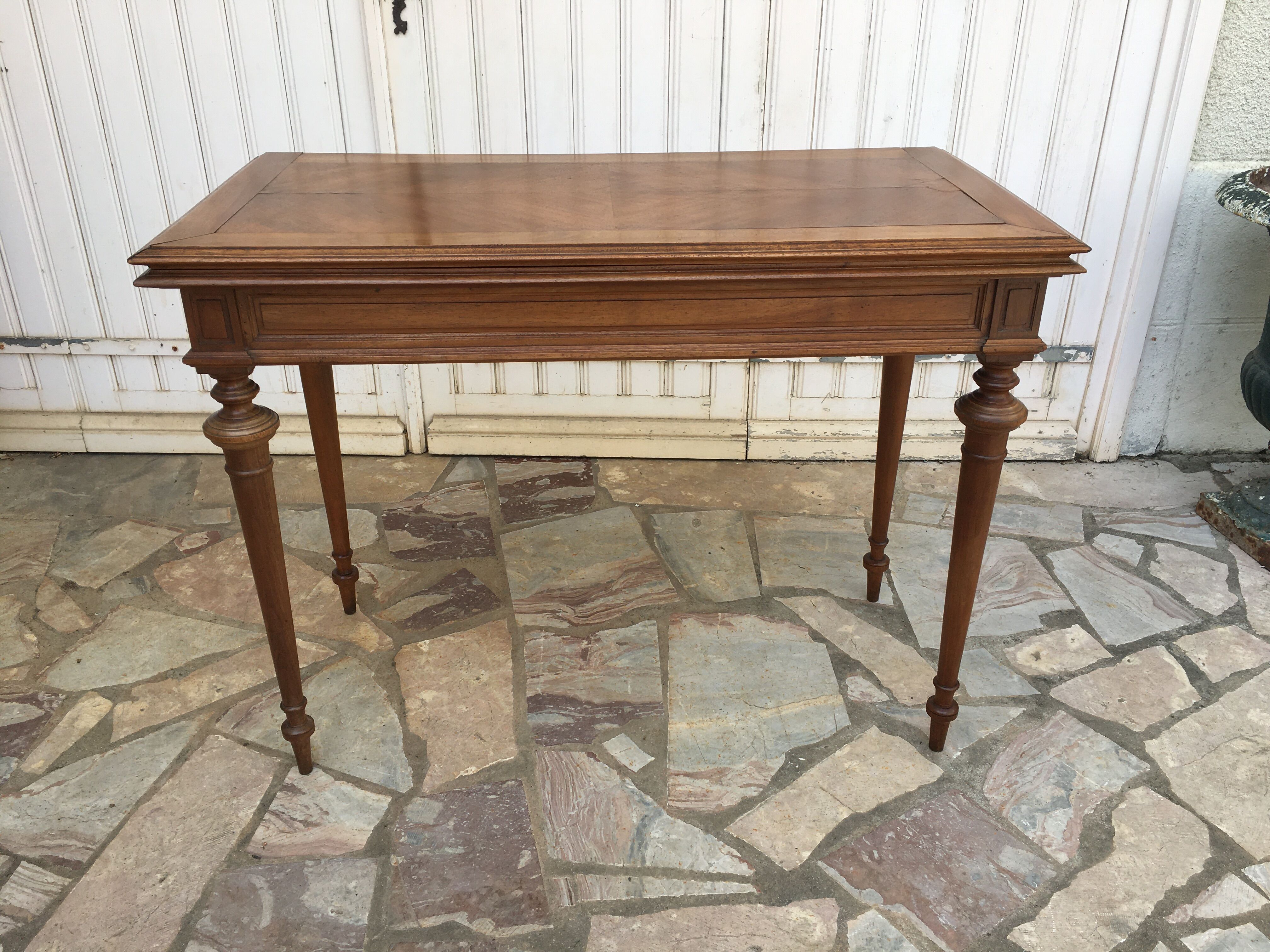 Console Louis XVI Period 1880 Walnut