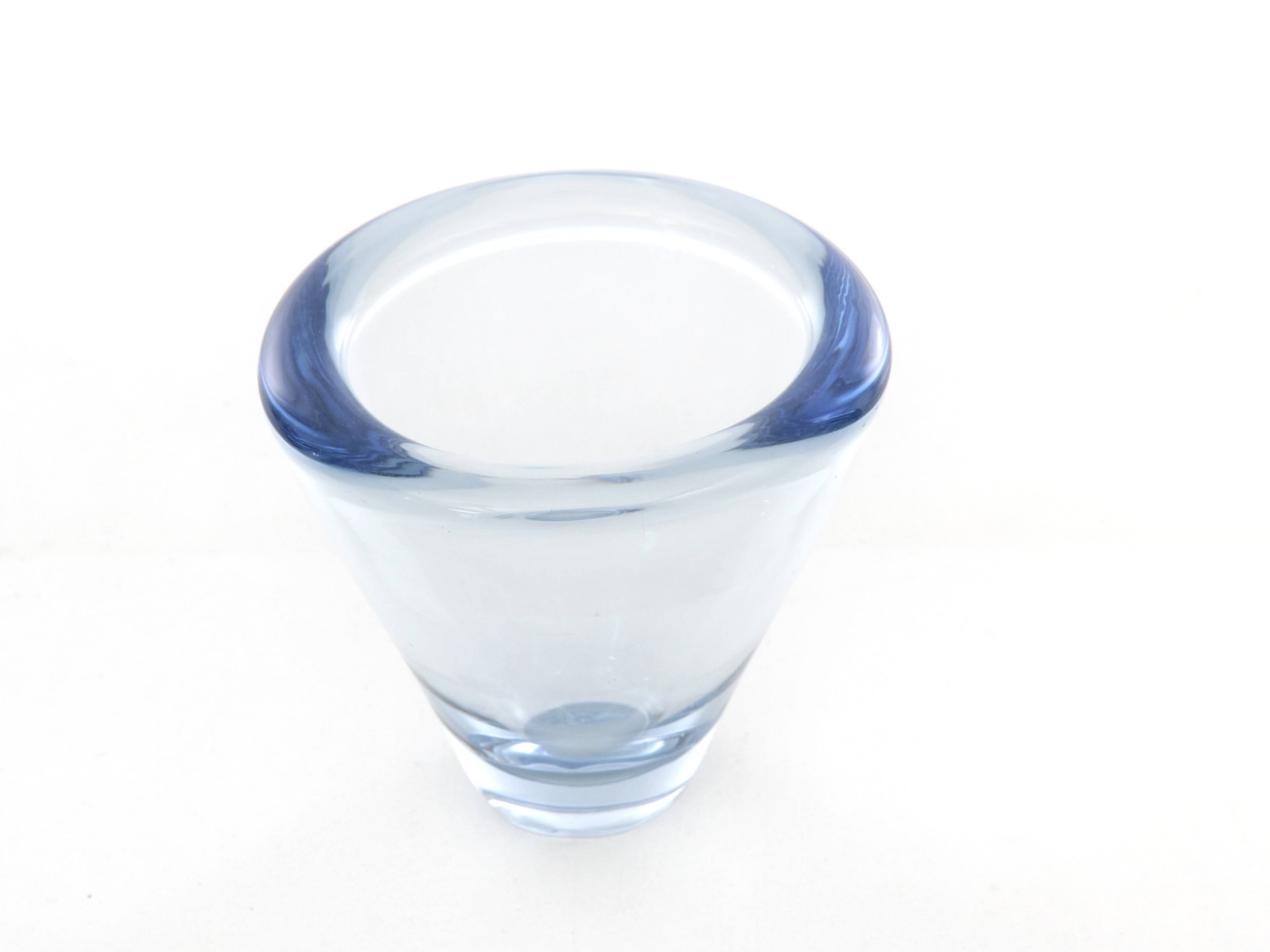 Small blown glass vase by Per Lütken