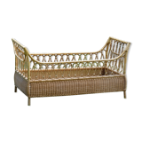 Bamboo bed rattan