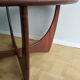 Table basse ronde en teck modèle Astro par Victor Wilkins édition G Plan 1960