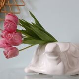 Vintage turtle planter