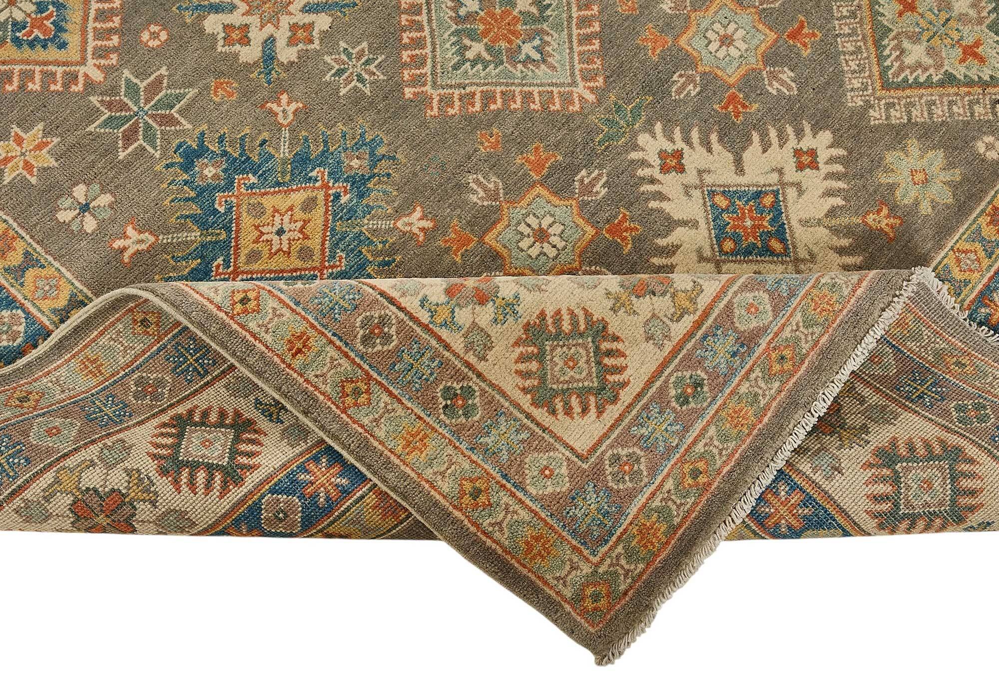 Turkish Handknotted Wool Oushak Rug 185 cm x 273 cm