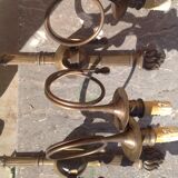 Pair of bronze