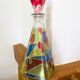 Carafe / vase multicolore italien