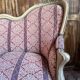 Antique Louis XV style bench – Napoleonic III period – 110 cm