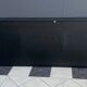 black leather Tecta -seat sofa by Hans Konecke 1960s
