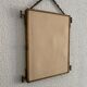 Vintage mirror 1900 triptych barber dressing table brass - 27 x 70 cm