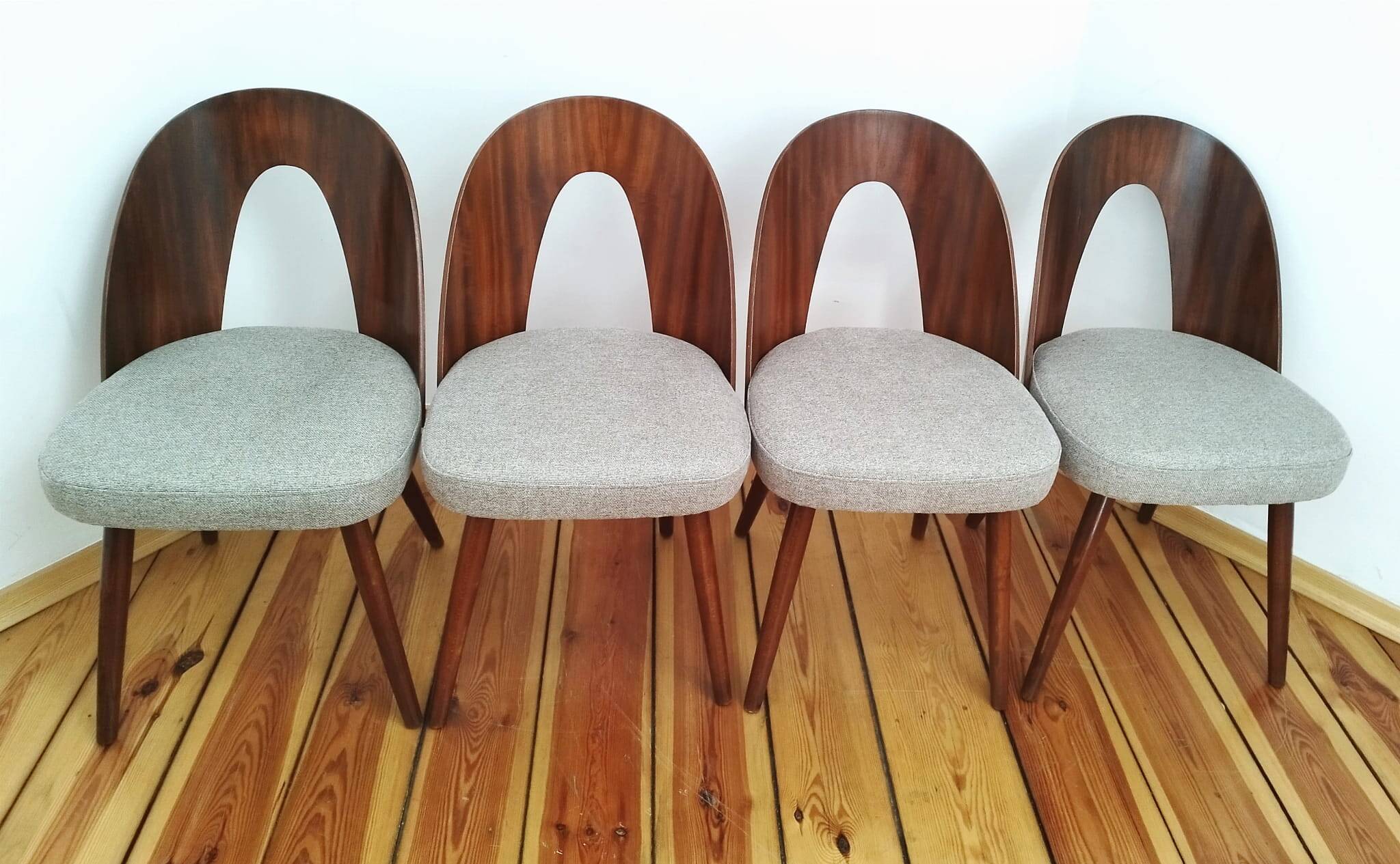 Dining Chairs by A. Suman for Tatra Nabytok, Former Czechoslovakia, 1960s, Set of 4