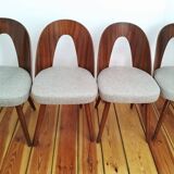Dining Chairs by A. Suman for Tatra Nabytok, Former Czechoslovakia, 1960s, Set of 4