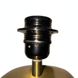 Brass and bronze lamp, Luciano Frigerio, Italy, 1970s