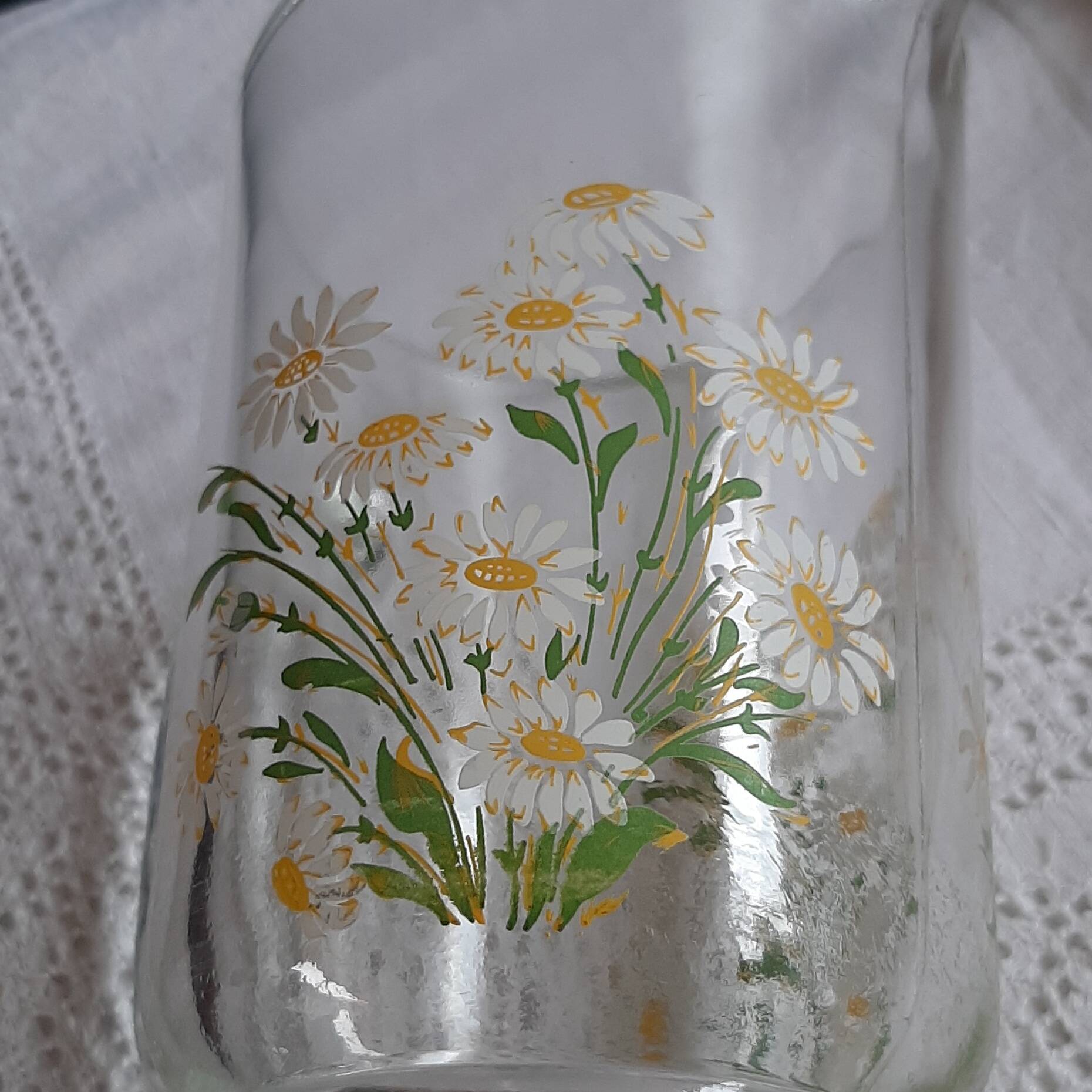 Carafe marguerites