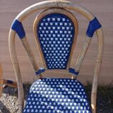 Set of 6 rattan chairs