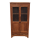Old glazed teak cabinet
