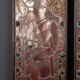 Antique 19thc victorian stained glass window light boxes c.1880