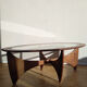 Astro model oval coffee table - designer Victor Wilkins - Edition G Plan - 1960