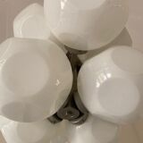 Lustre grape chrome et opaline vintage