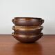 Vintage ceramic bowls from the Danish studio Aase & Leif Vange Keramik, set of 3.