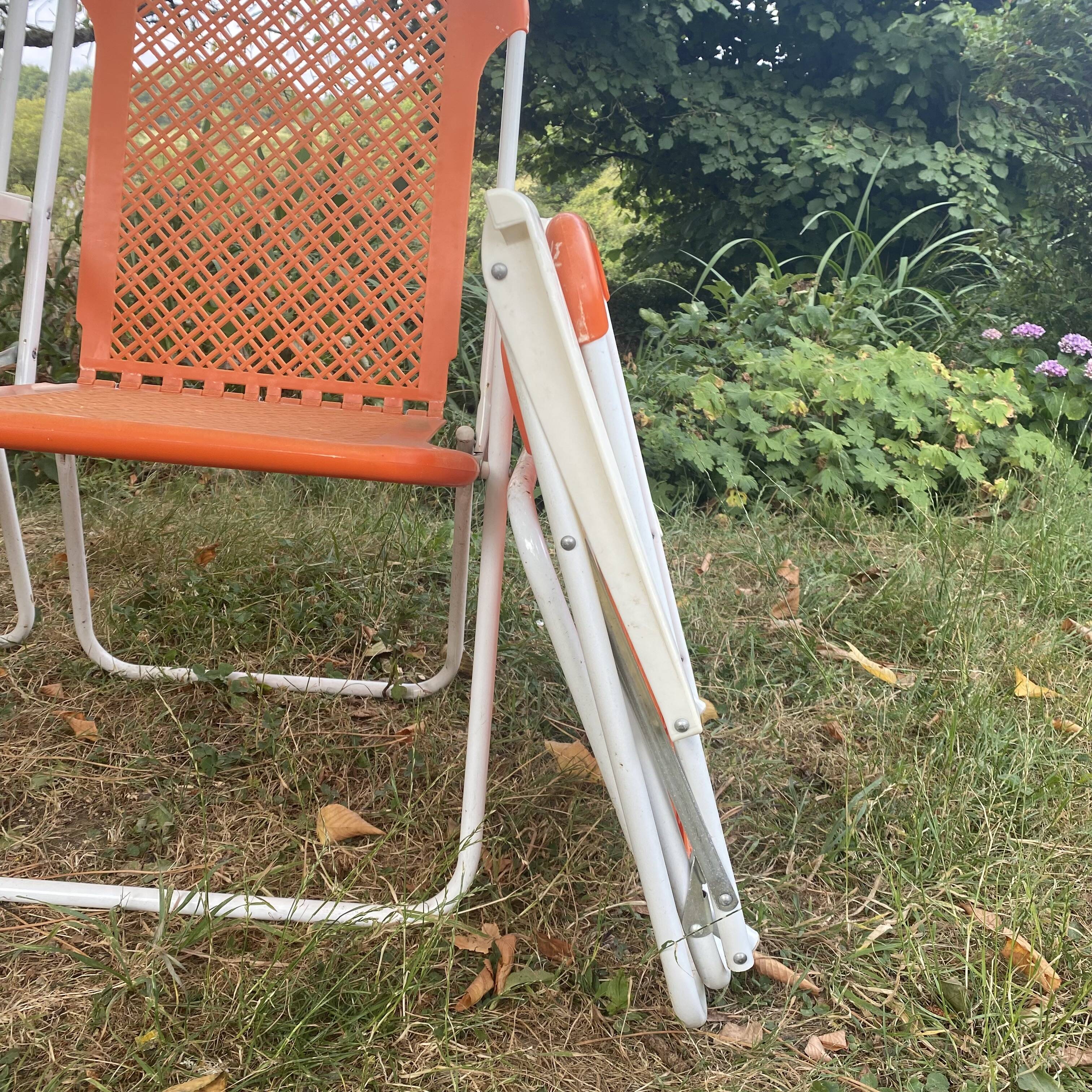 70s folding camping chairs