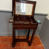 Empire period mahogany workbench