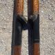 Pair of rowing oars early 20th century, L360cm