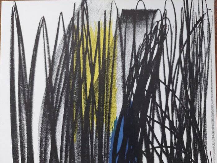 Hans HARTUNG, Untitled, 1973 (RMM 209): Original lithograph