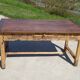 Ancienne table de ferme en chêne massif
