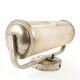 Art Deco wall lamp, chromed brass, Czechoslovakia, 1950s