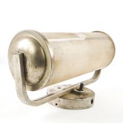 Art Deco wall lamp, chromed brass, Czechoslovakia, 1950s