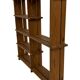 Vintage Wall shelf rack Pine wood 70s design