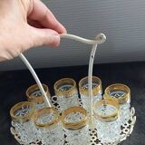 Matégot servant tray basket - 1950s.