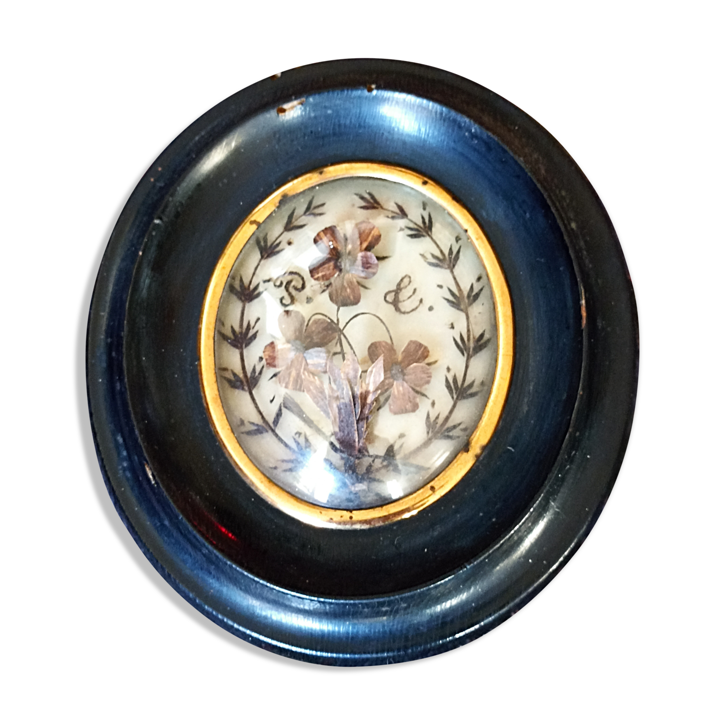 Oval frame Napoleon III