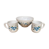 Set of 2 cups and bowl Arcopal Veronica