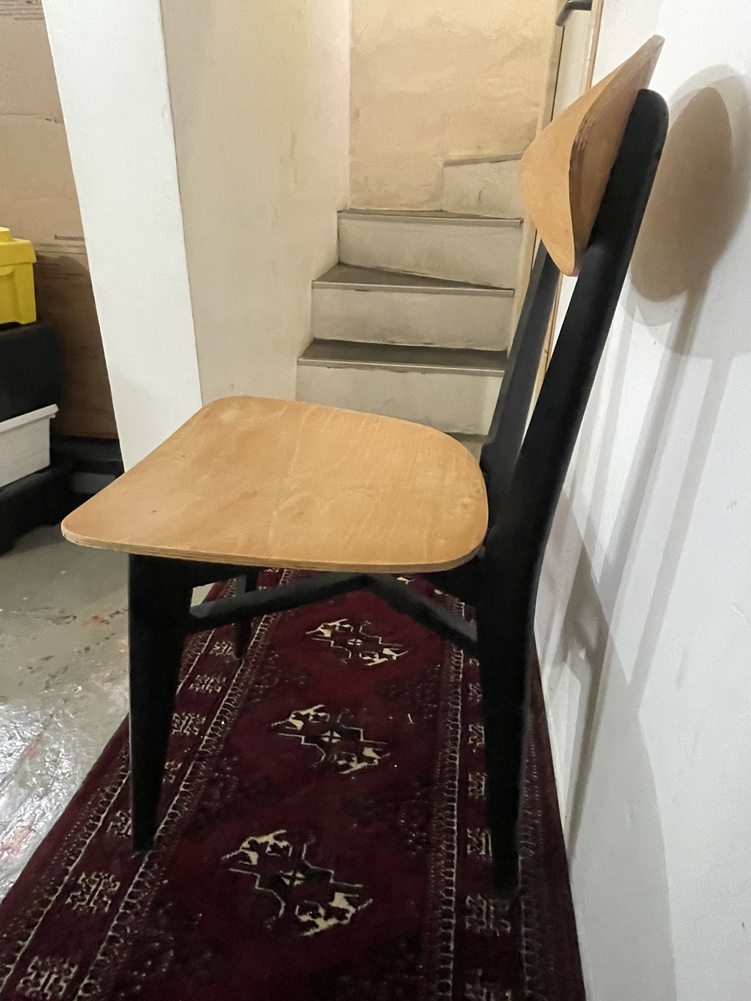 4 Scandinavian chairs type Kneuzzargenstull