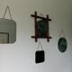 Miroir bambou vintage