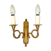 Louis XVI hunting horn sconce
