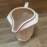 Digoin pink and red teapot