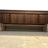 1970 scandinavian-style rosewood row
