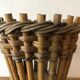 Cache pot en rotin vintage