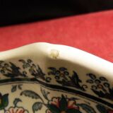 Plat rond creux saladier en faience de Gien modèle Cachemire